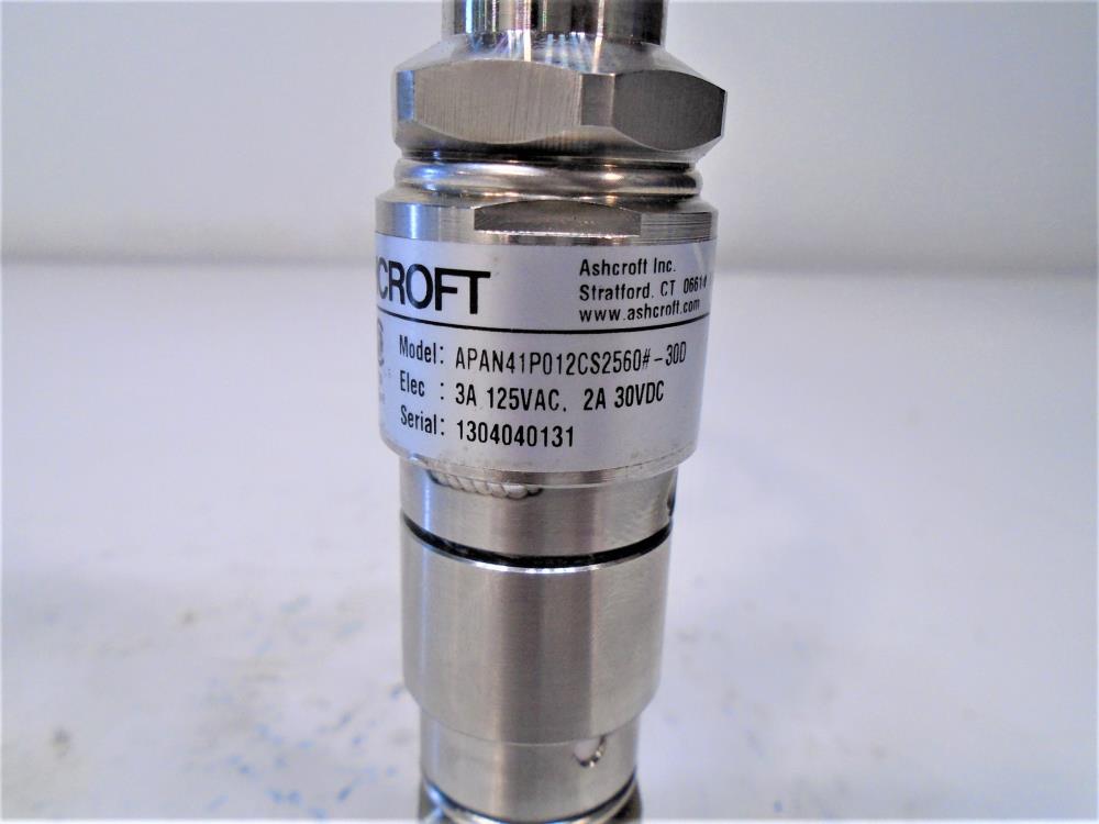 Ashcroft A Series 60 PSI Pressure Switch APAN41P012CS256030D, Single